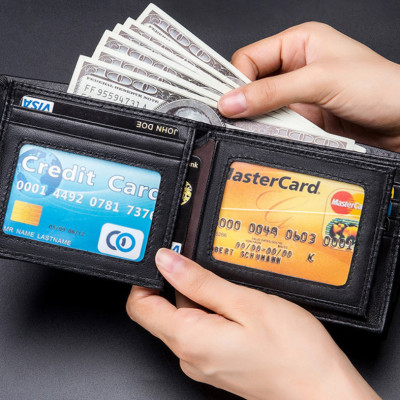 Ví nam 100% da bò thật cao cấp phong cách mới