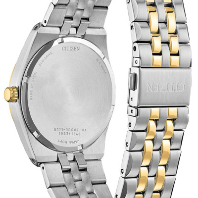 Đồng Hồ Nam Citizen Dây Kim Loại Máy Eco-Drive BM7334-58B - Mặt Trắng