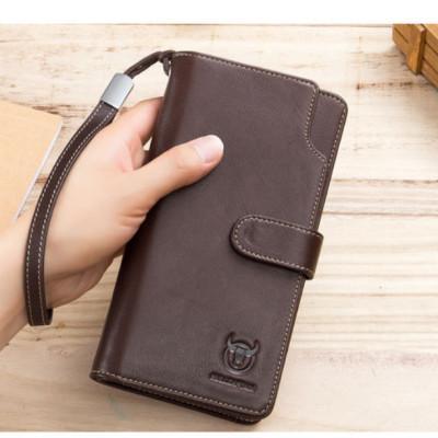 Ví nam ví cầm tay nam nữ 100% da bò thật cao cấp phong cách mới hiện đại