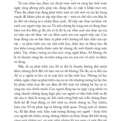Thời Đại AI Và Tương Lai Loài Người Chúng Ta_TRE 	