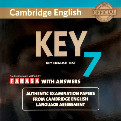 Cambridge English KEY - Key English Test 7 with Answers