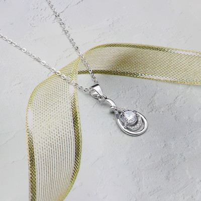  Dây Và Mặt Dây Chuyền Nữ Bạc Hiểu Minh DMD438 - Bảo Hành Vĩnh Viễn ( Hàng Chính Hãng )