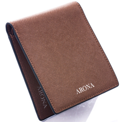 Ví  aronastore  da bò saffiano cho Nam