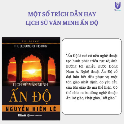 Sách - Lịch Sử Văn Minh Ấn Độ-Nguyễn Hiến Lê-Hành Trình Khám Phá Nền Văn Hóa, Tư Tưởng Và Tôn Giáo Cổ Đại-Bizbooks