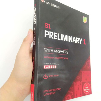 B1 Preliminary 1 For The Revised 2020 Exam Student