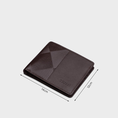 Ví nam da bò Trita ( Thời trang nam dáng ngang - Ví da RVN05 )