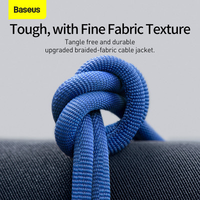  Cáp sạc nhanh 20W hiệu Baseus Crystal Shine Series Type-C to iPhone dài 1.2m / 2m - Hàng chính hãng