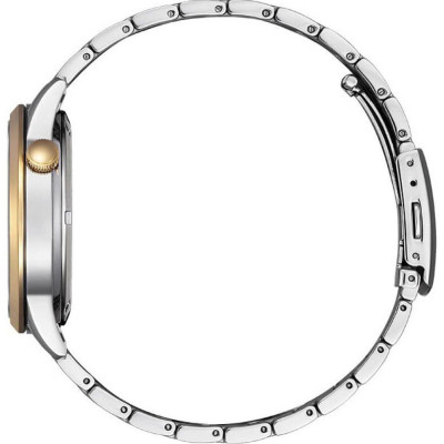 Đồng Hồ Nam Citizen Automatic NH9136-88A (40mm) - Cơ Lộ Máy - Dây Kim Loại - Kính Sapphire - Mặt Trắng