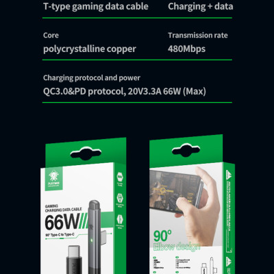 Plextone T100 - Cáp Sạc Đa Năng Type-C: Tốc Độ Nhanh, Độ Bền Vượt Trội, Có Đèn Báo - Hàng Chính Hãng