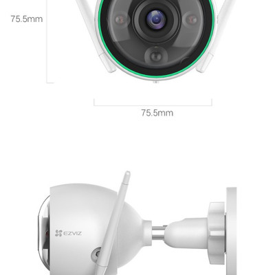 Camera IP EZVIZ CS-C3N ( A0-3H2WFRL / A0-3G2WFL1 ) 1080P Có Màu Ban Đêm - Hàng Chính Hãng