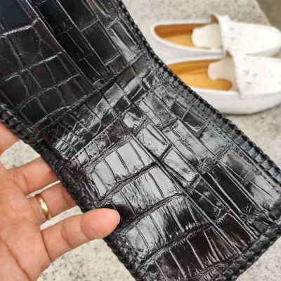 Ví full Da bụng cá sấu trong ngoài!