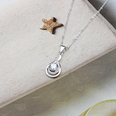  Dây Và Mặt Dây Chuyền Nữ Bạc Hiểu Minh DMD438 - Bảo Hành Vĩnh Viễn ( Hàng Chính Hãng )