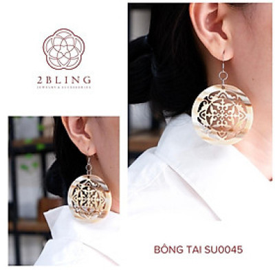 Bông tai sừng 2BLING thời trang SU0045