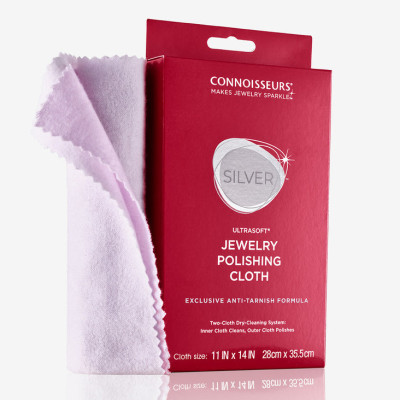Khăn lau trang sức bạc Connoisseurs 2 lớp