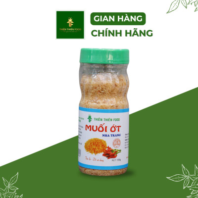 Combo 6 Hủ Muối Ớt Thiên Thiên Food 100g/hủ chấm trái cây, hải sản, đồ nướng siêu ngon