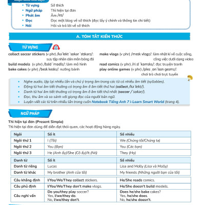 Học tốt Tiếng Anh 7 i-Learn Smart World