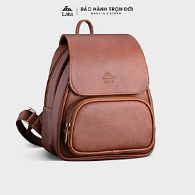 Balo Lata ( Thời trang nữ tiện lợi cỡ trung - Balo da BAL41 )