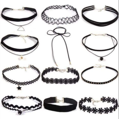 Set 5  cái vòng cổ Choker ren cao cấp, phong cách Hàn Quốc thể hiện sự trẻ trung, năng động ,có thể kết hợp với trang phục hàng ngày,rất hợp với các dịp lễ  tạo nên sự thu hút và nổi bật cho cổ bạn 