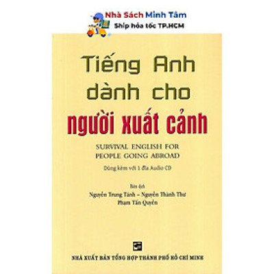 Sách - Tiếng Anh Dành Cho Người Xuất Cảnh - Kèm CD - Nhân Trí Việt