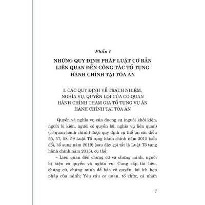 Sách - Sổ Tay Nghiệp Vụ Công Tác Tố Tụng Hành Chính Dùng Cho Cơ Quan Hành Chính Nhà Nước - NXB Chính Trị Quốc Gia