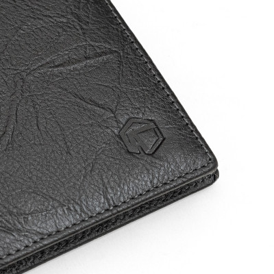 Ví ngang KURO - Da bò vân sần | Anh Tho leather