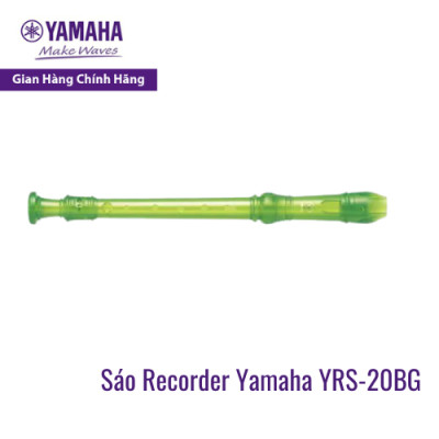Sáo dọc Recorder Soprano Rainbow YAMAHA YRS-20BG kèm túi đựng - Tiêu chuẩn giáo dục quốc tế
