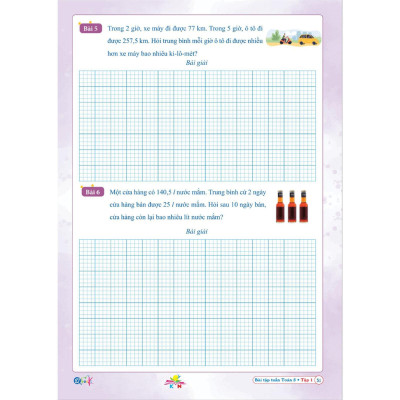 Bài Tập Tuần TOÁN 5 - Tập 1 - Kết Nối Tri Thức - Bản Quyền