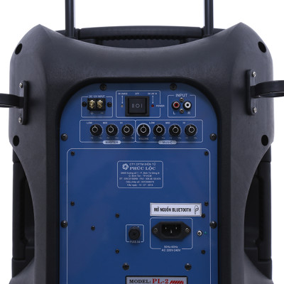 Loa kéo di động karaoke Rinton PL2-II 400W (có bình) - Hàng chính hãng