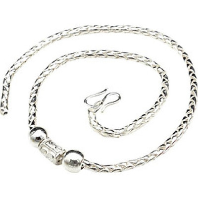 Dây Chuyền Trẻ Em Bằng Bạc Ta - Bạc Hiểu Minh DTE044 (4,5 Chỉ)