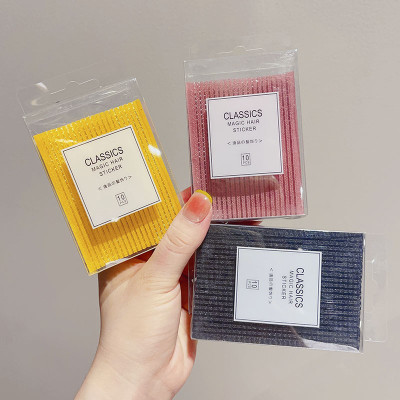 Hộp 10 Miếng Dán Tóc Hình Vuông Dễ Thương Cho Nữ 8X6Cm