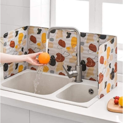 Tấm Chắn Dầu Mỡ, Chắn Gió Họa Tiết Hoạt Hình, Cách Nhiệt Tiện Dụng Cho Nhà Bếp GD594_ChanDauHH