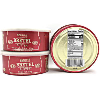 Bơ Bretel / bơ Đồng Tiền Bretel Pháp - Bretel Butter 250gr