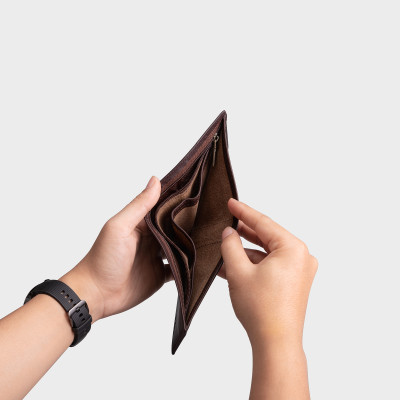 Ví nam da bò Lata ( Thời trang nam - Ví da thật LVN69 )