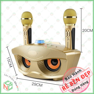 (Hát Hay) Loa Bluetooth Karaoke Không Dây Hàng Chính Hãng KhoNCC - Trải Nghiệm Âm Nhạc Sống Động - Ấn Tượng - Thiết Kế Đẹp Mắt Cho Không Gian Giải Trí Của Bạn - KLM-LKMC2M