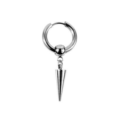 Bông tai dáng tròn thả đinh dài siêu cool