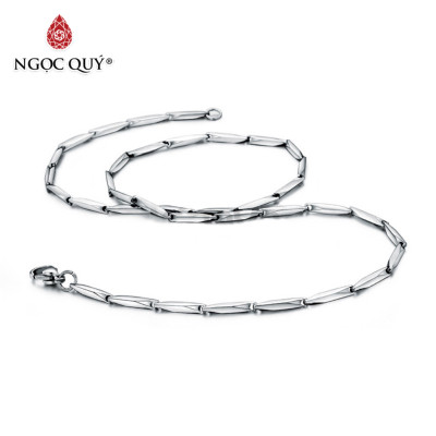 Dây chuyền titan đốt dài - Ngọc Quý Gemstones