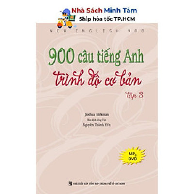 Sách - 900 Câu Tiếng Anh Trình Độ Cơ Bản - Tập 3 - Nhân Trí Việt