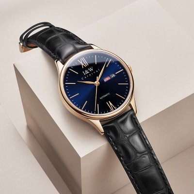 Đồng hồ nam chính hãng IW CARNIVAL IW529G-2 Kính sapphire ,chống xước ,Chống nước 30m ,Bảo hành 24 tháng,Máy cơ (Automatic),dây da cao cấp, thiết kế đơn giản dễ đeo