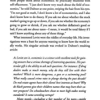 Freakonomics : A Rogue Economist Explores the Hidden Side of Everything (Revised Edition Includes New Material)