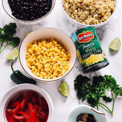 Bắp Hạt Đóng Hộp Del Monte 420g - Thương Hiệu Mỹ, SX Thái Lan | Del Monte Whole Kernel Corn 420g