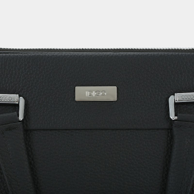 Túi xách công sở nam nữ đựng laptop 14 inch IDIGO MB1 - 16000, túi đựng tài liệu A4 da thật cao cấp