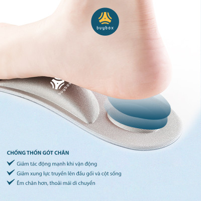 01 cặp lót giày thể thao 4D có gờ chống sốc giảm mỏi gang bàn chân - buybox - BBPK36