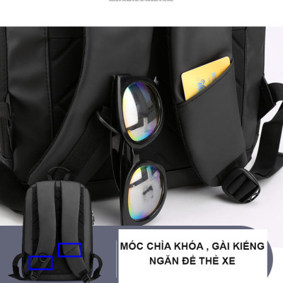 Balo laptop, balo máy tính 13.3-14 inch thông minh tích hợp công nghê cao – BLLT5561
