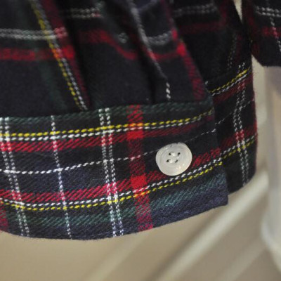 áo sơ mi nữ thời trang kẻ sọc cổ áo thắt nơ