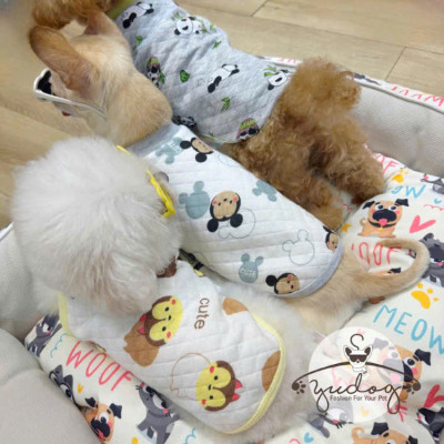 ÁO THUN NỈ PHOM RAGLAN MẶC ẤM CHO THÚ CƯNG CHÓ MÈO