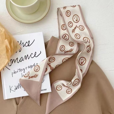 Dây Buộc Tóc Nữ In Hoa 3D Khăn Choàng Cổ Khăn lụa Thời Trang Phụ Kiện Mặc Đi Chơi Quà Tặng Cao Cấp-New Design PK0011