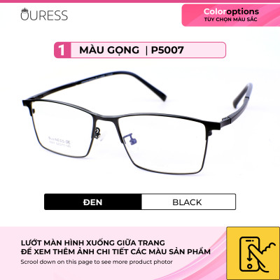 GỌNG KÍNH TITAN NAM (Titanium Pors Men) CHẤT LIỆU VƯỢT TRỘI SIÊU NHẸ SIÊU BỀN – P5007