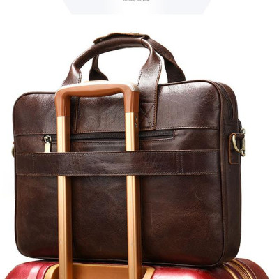 Cặp Da Công Sở Cao Cấp vừa Laptop 15.6inch MARRANT - BHM8841  Hàng chính hãng.