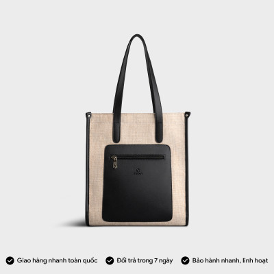 Túi Yuumy ( Thời trang nữ cói phối màu tote - Túi xách da Seasand YTX47 )
