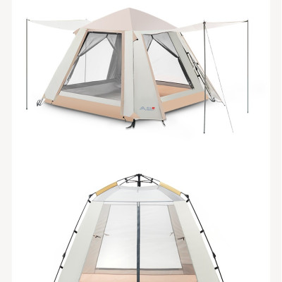 Lều cắm trại tự bung , lều du lịch dã ngoại dành cho 4-6 người, chống thấm nước -ZL053